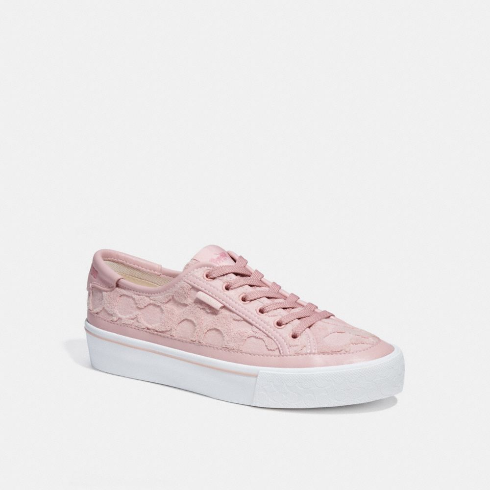 Citysole Platform Sneaker In Signature Terry Cloth - CA499 - Carnation