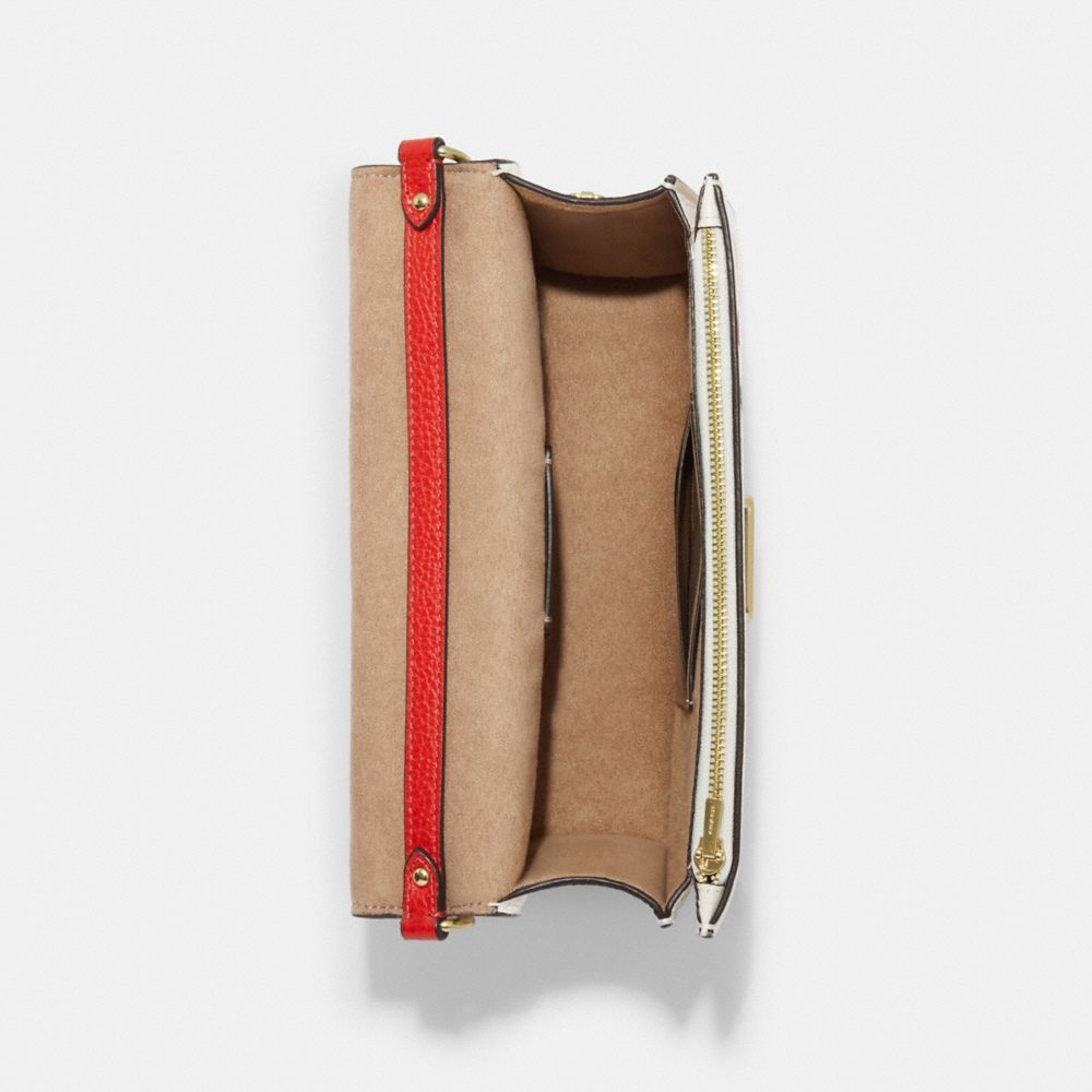 BRYNN SHOULDER BAG WITH CHERRY PRINT