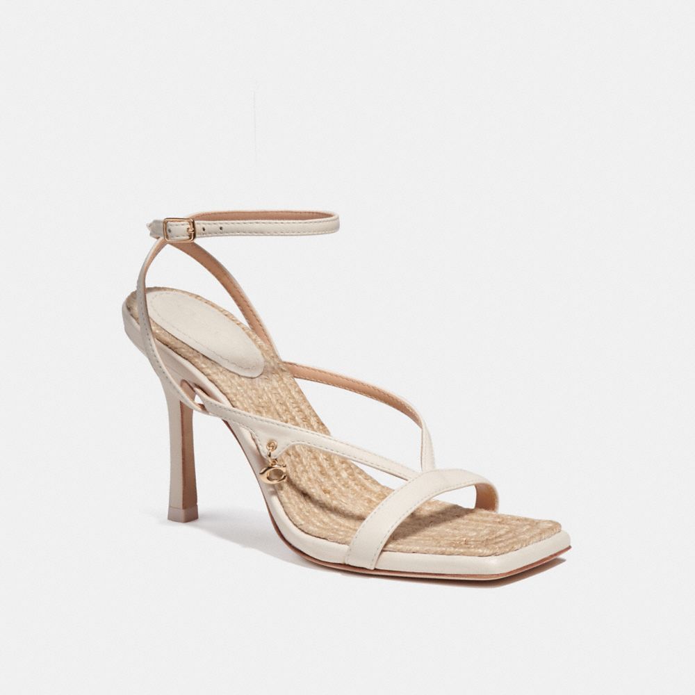 COACH CA557 Kaia Sandal CHALK