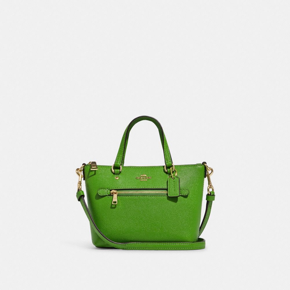 Mini Gallery Crossbody - IM/NEON GREEN - COACH CA844