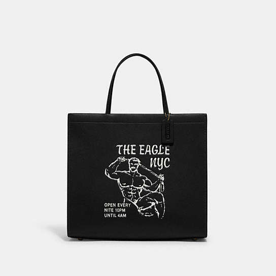 CA893 - Cashin Carry 32 With The Eagle Nyc Graphic Black