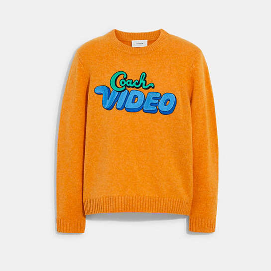 CA904 - Coach Video Sweater ORANGE