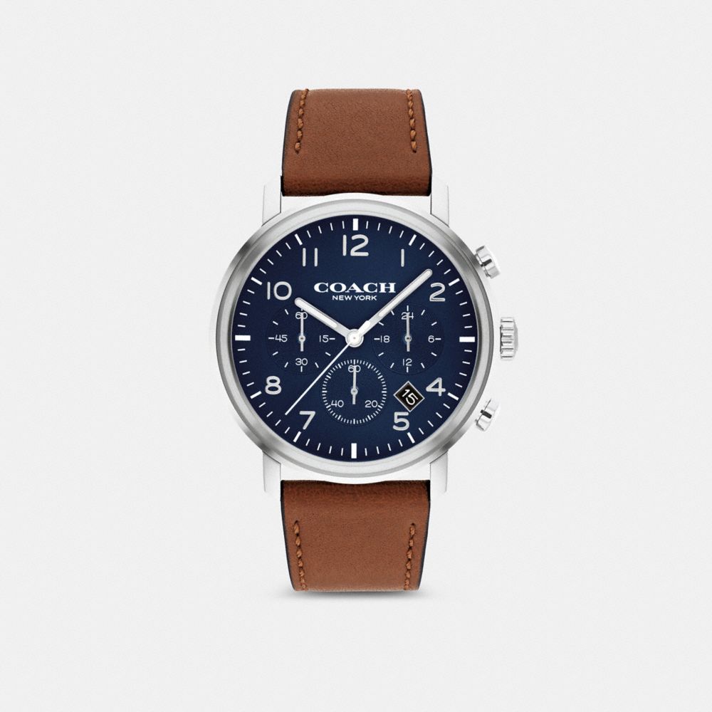 Harrison Watch, 42 Mm - CA990 - Saddle