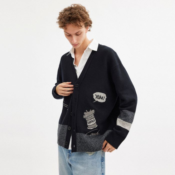 COACH X POPEYE CARDIGAN