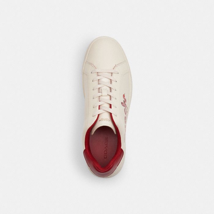 NEW YEAR HIGHLINE SNEAKER WITH COACH SNAKE SCRIPT