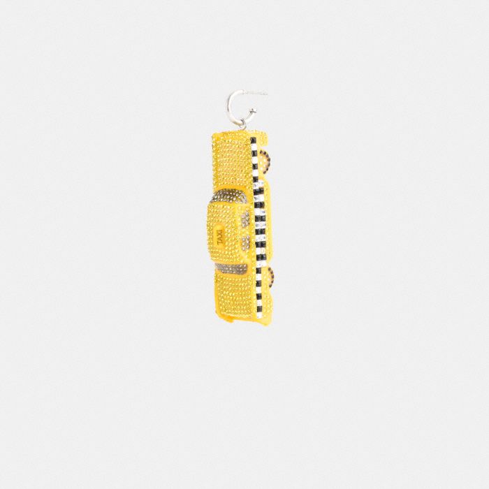 PAVÉ TAXI CAB SINGLE EARRING
