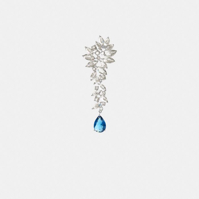 STATEMENT CRYSTAL SINGLE EARRING