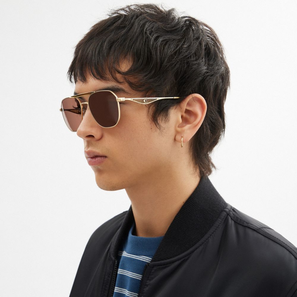 NAVIGATOR C 字飾件 太陽眼鏡