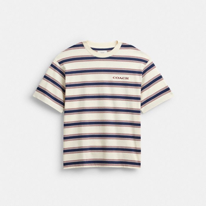 RELAXED STRIPED T-SHIRT