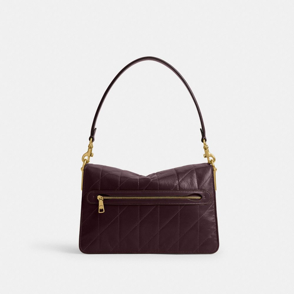 CHAIN TABBY 絎縫裝飾鏈條單肩手袋