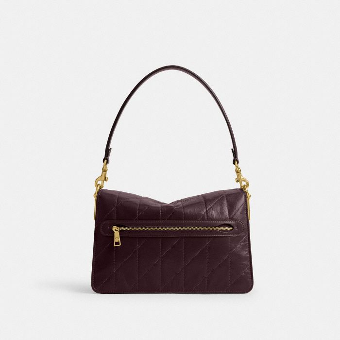 CHAIN TABBY SHOULDER BAG WITH QUILTING