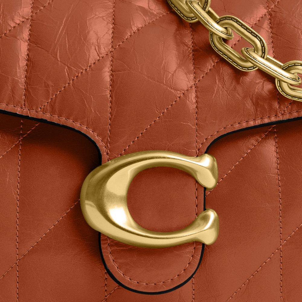 TABBY CHAIN 絎縫鏈條單肩手袋