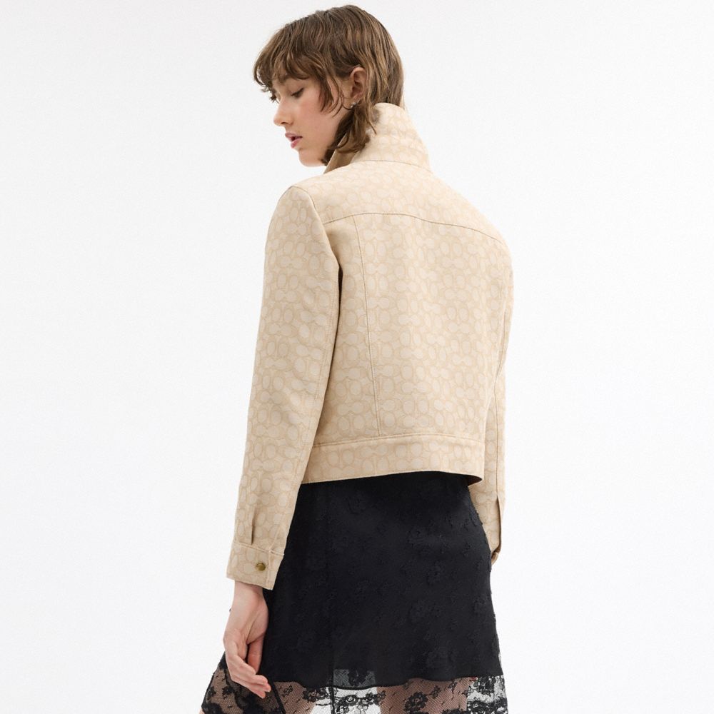 coach ジャケット Signature Zip Front Jacket | Coach Australia