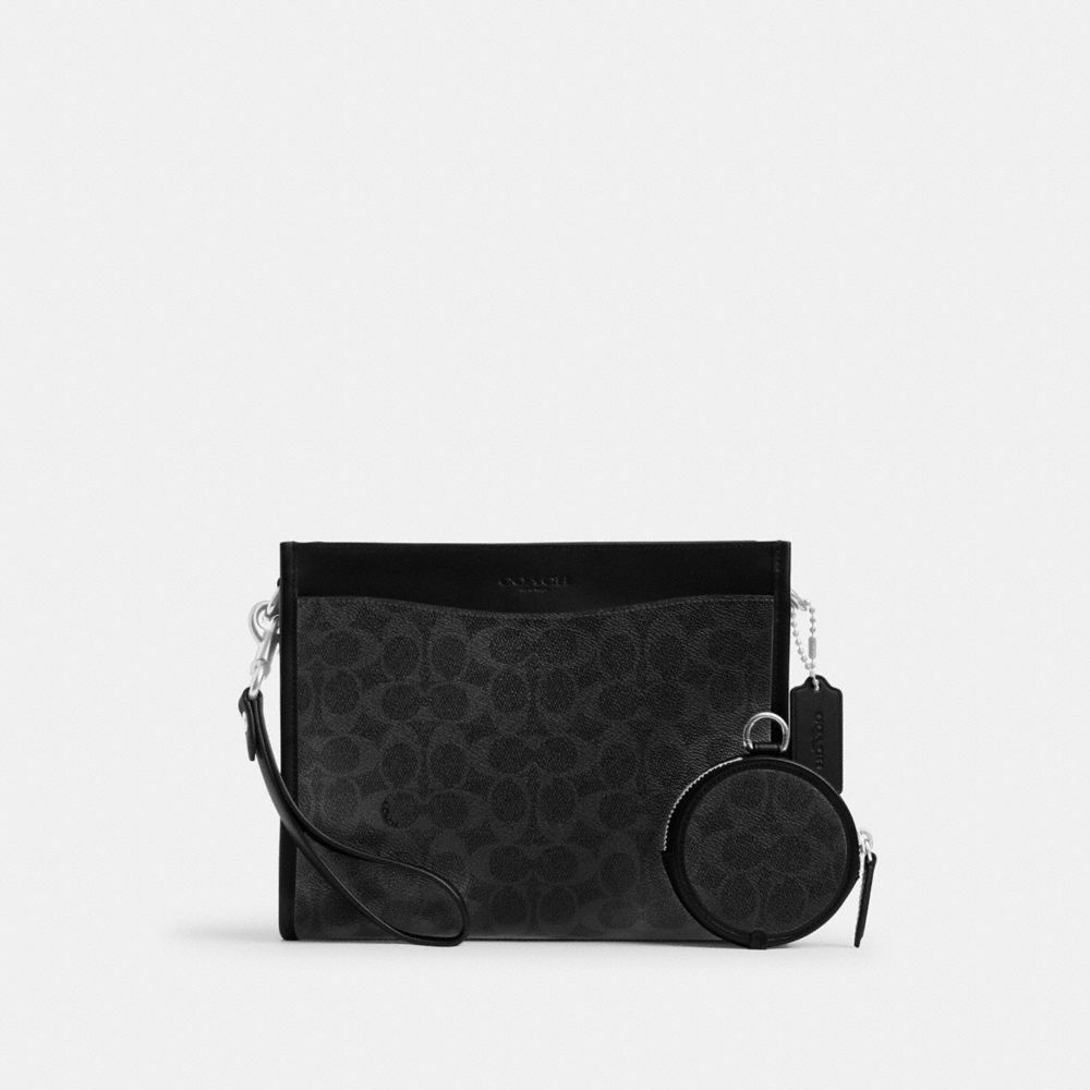 HITCH CONVERTIBLE CROSSBODY IN SIGNATURE CANVAS