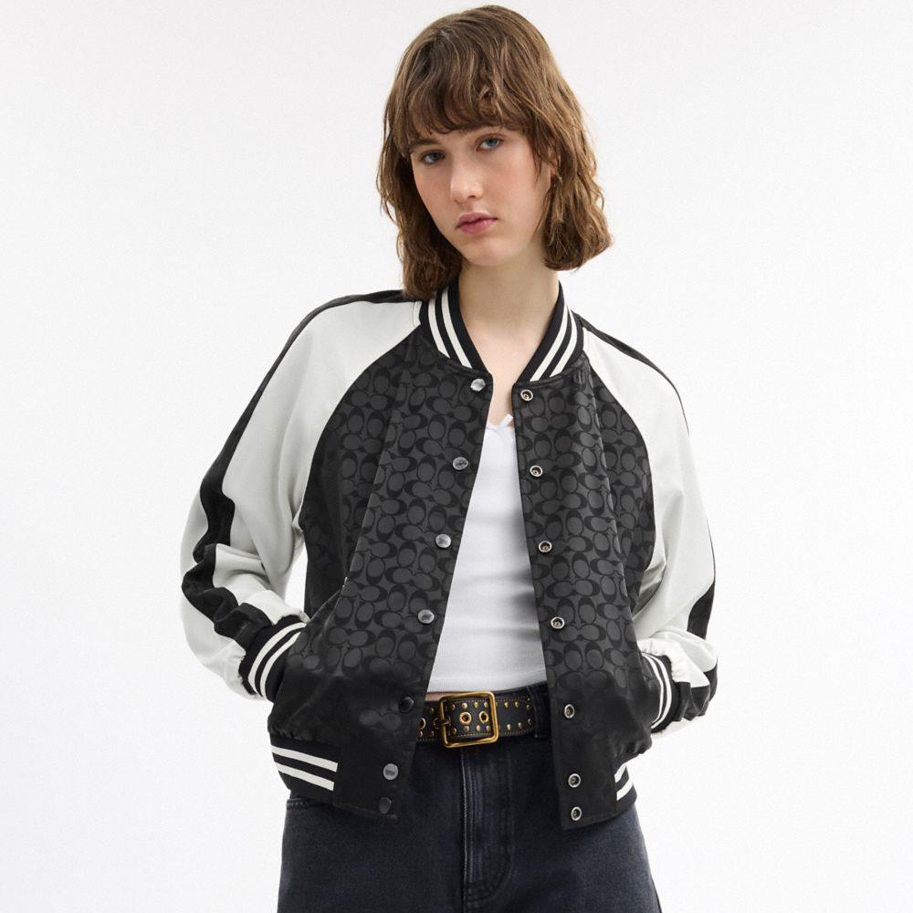 Reversible Signature Souvenir Varsity Jacket | Coach New Zealand