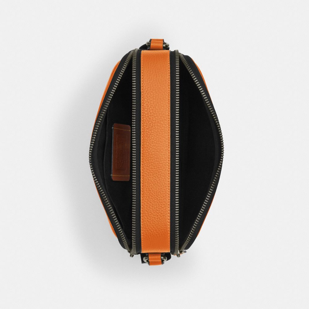 GRAHAM CROSSBODY BAG WITH VARSITY MOTIF