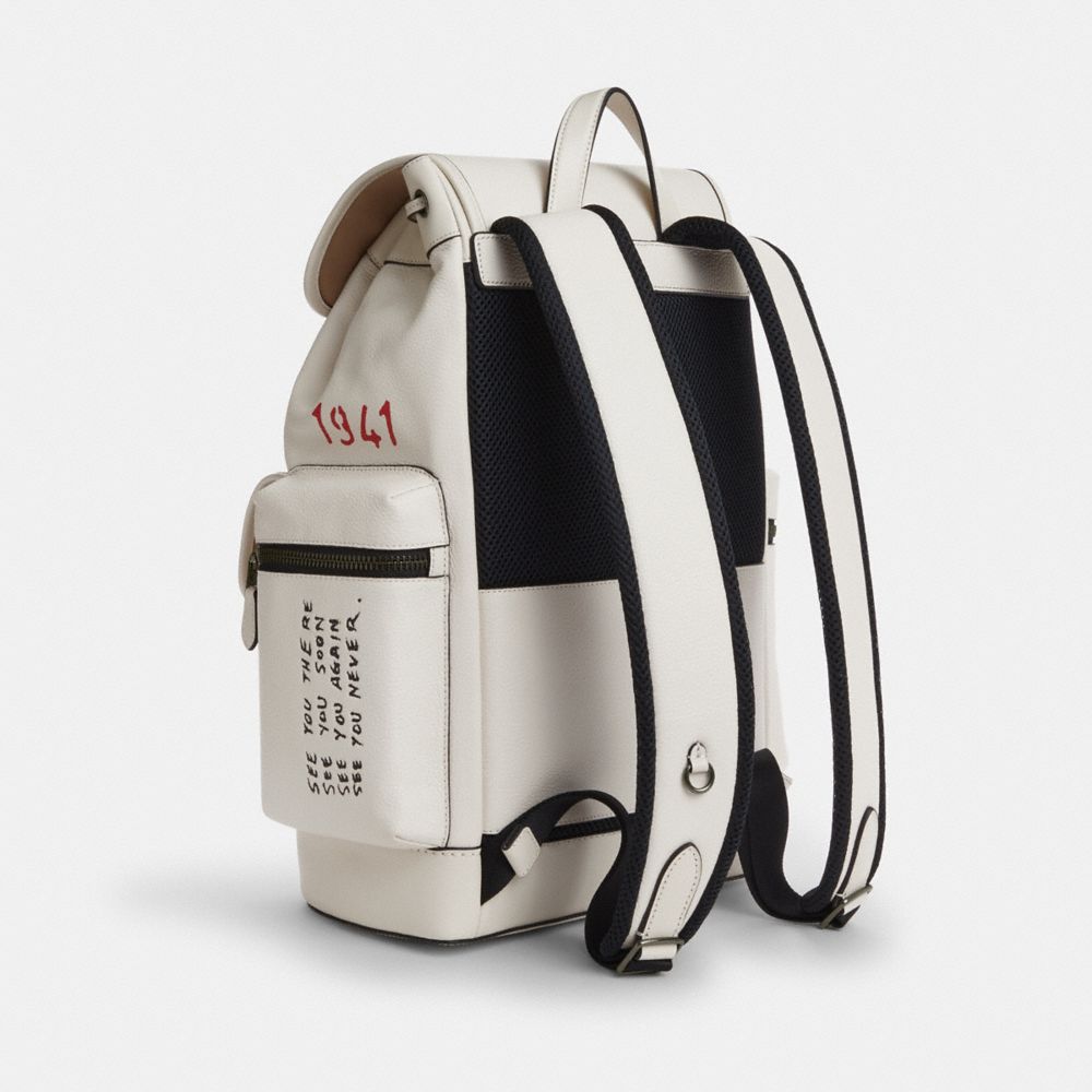 Sprint Backpack With Sketch Print | Coach Australia