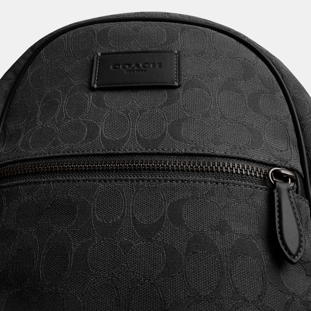 Theo Backpack In Signature Jacquard | Coach Australia