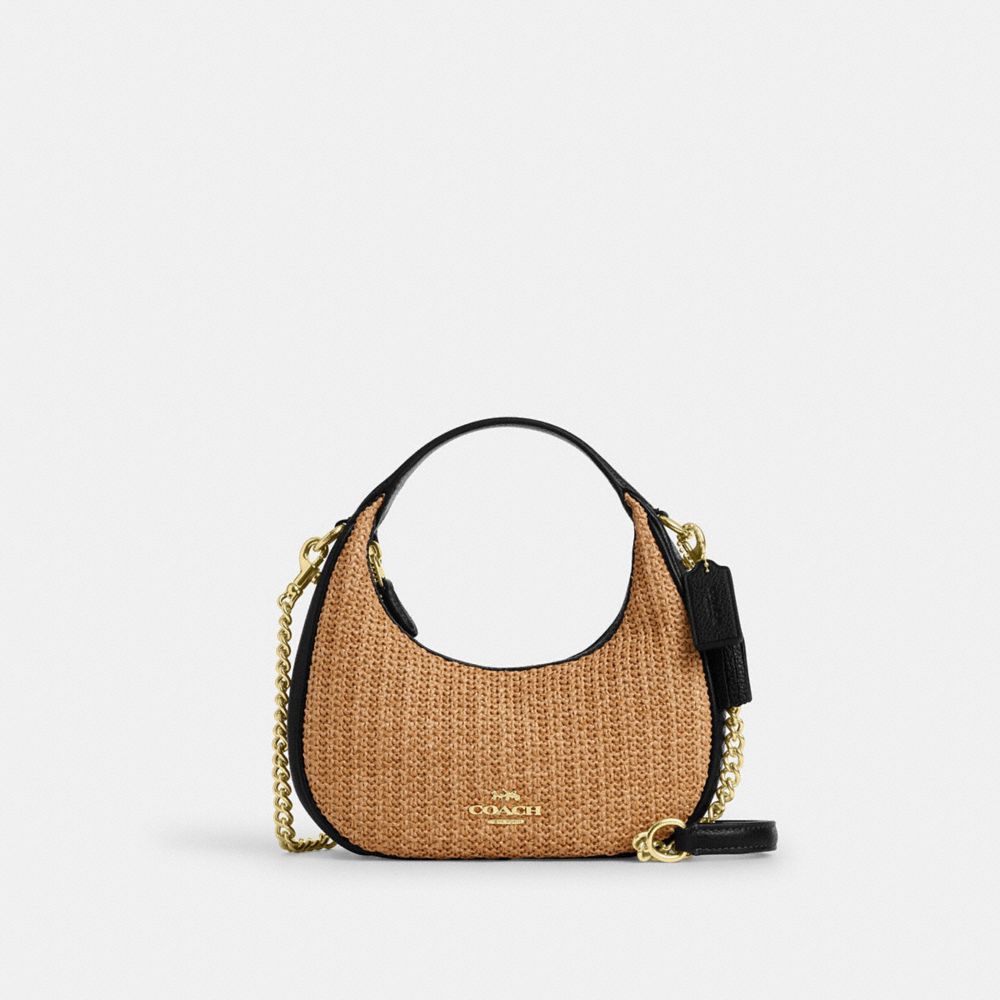 COACH CAL02 Carmen Mini Crossbody Bag IM/TOAST/BLACK