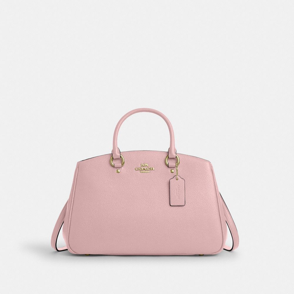 Savannah Carryall Bag - CAL56 - Gold/Powder Pink