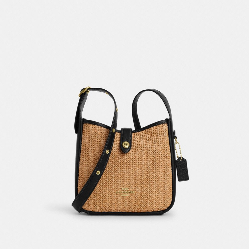 COACH CAL61 Hadley Mini Crossbody Bag IM/TOAST/BLACK