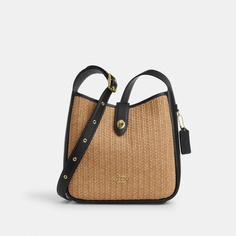 COACH CAL93 Hadley Convertible Crossbody Bag IM/TOAST/BLACK