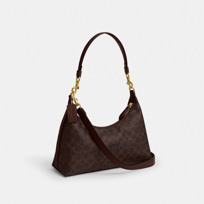 JULIET SHOULDER BAG IN SIGNATURE CANVAS