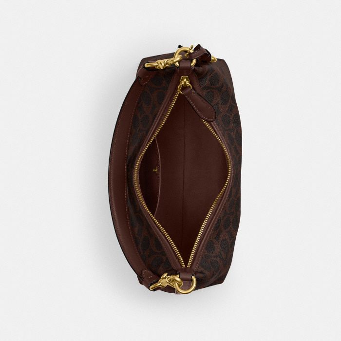 JULIET SHOULDER BAG IN SIGNATURE CANVAS