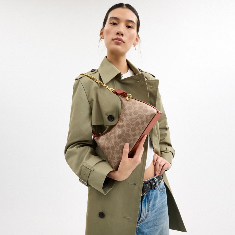 JULIET 25 經典 SIGNATURE 帆布單肩手袋