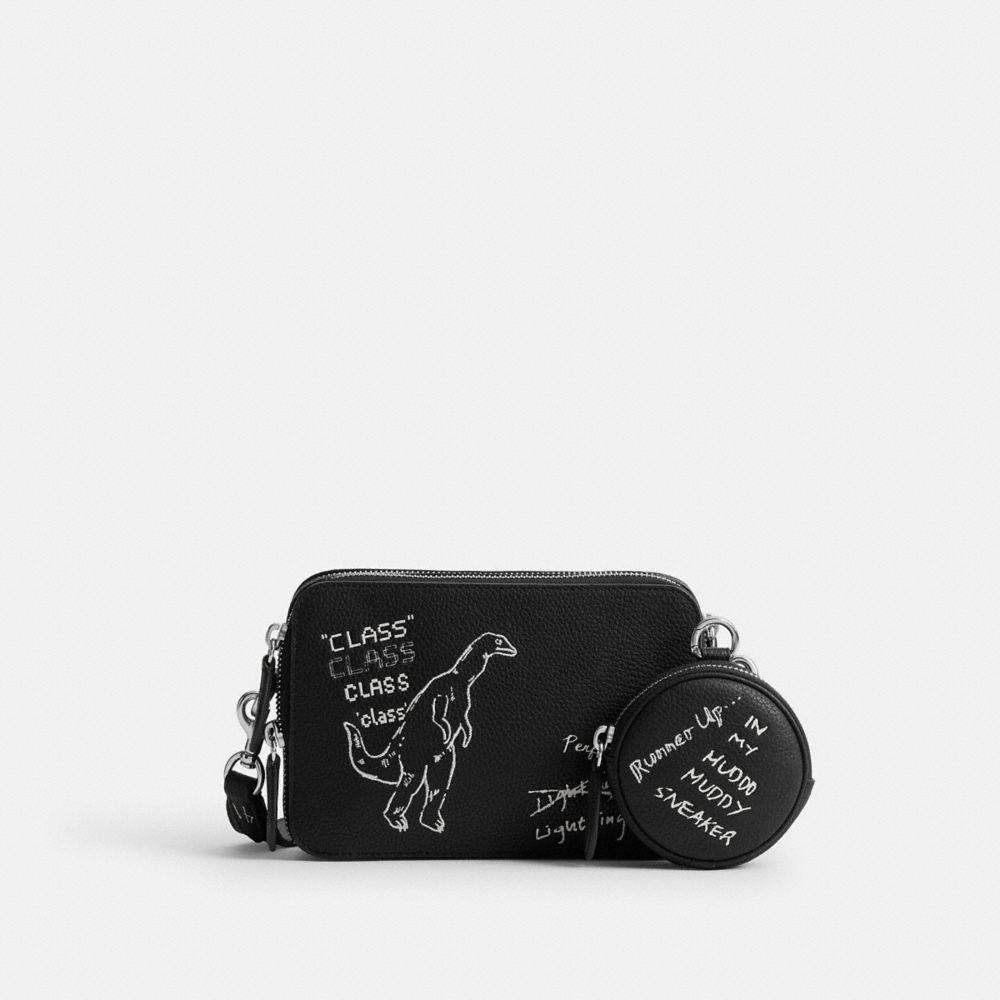 CHARTER CROSSBODY BAG 19 WITH SKETCH PRINT