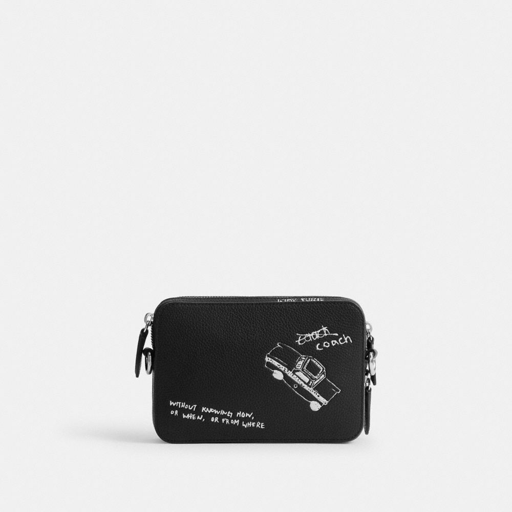 CHARTER CROSSBODY BAG 19 WITH SKETCH PRINT
