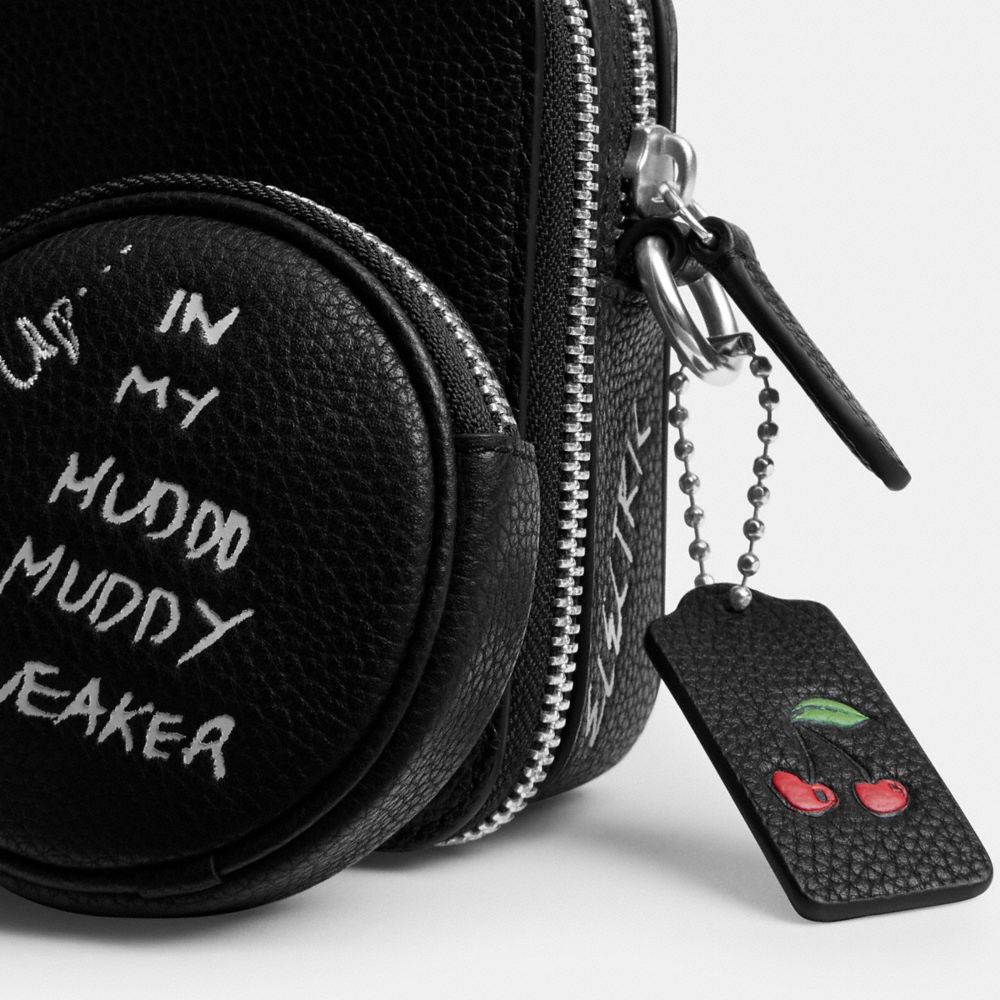 CHARTER CROSSBODY BAG 19 WITH SKETCH PRINT