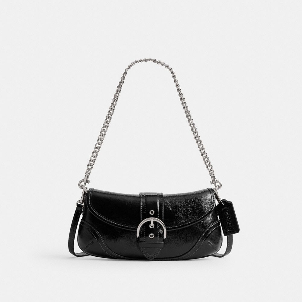 COACH CAN43 Soho Bag 25 SILVER/BLACK