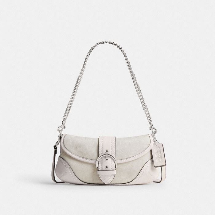SOHO BAG 25 IN SIGNATURE JACQUARD