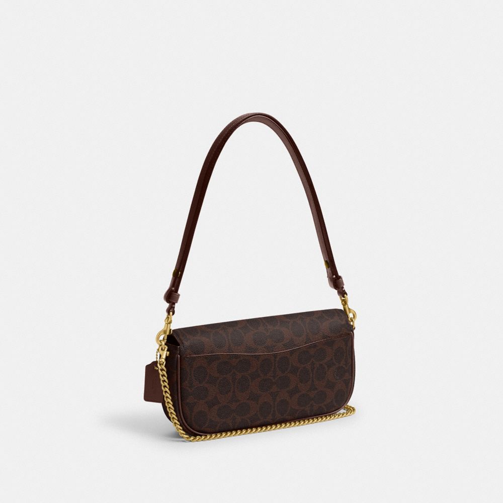 BROOK 經典 SIGNATURE 帆布翻蓋鏈條包