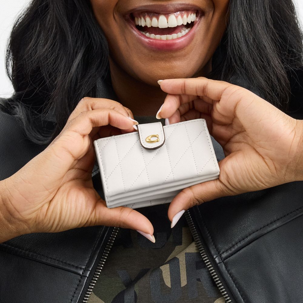 ESSENTIAL MULTI CARD HOLDER WITH QUILTING