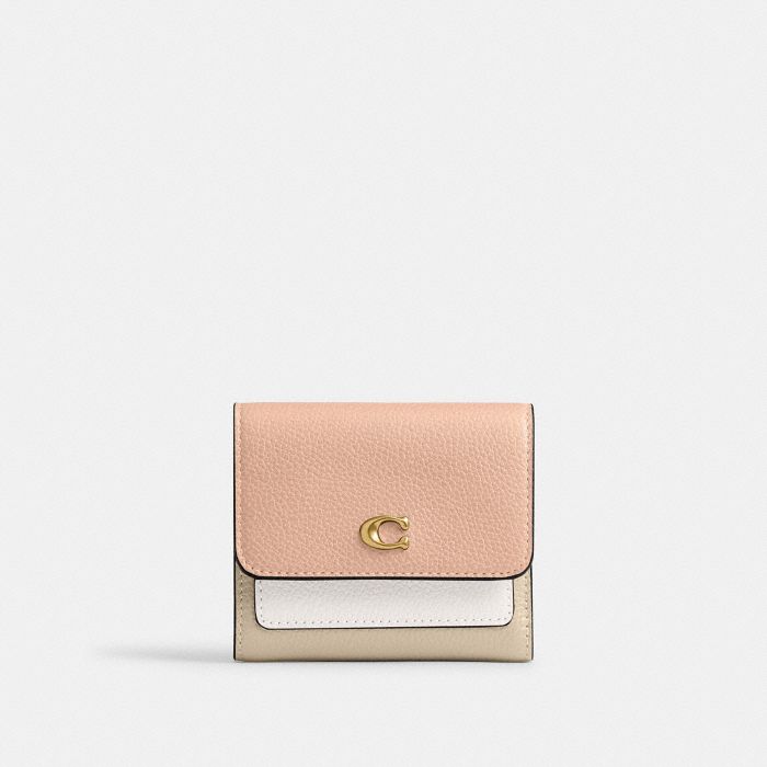 MILA SMALL FLAP WALLET IN COLORBLOCK
