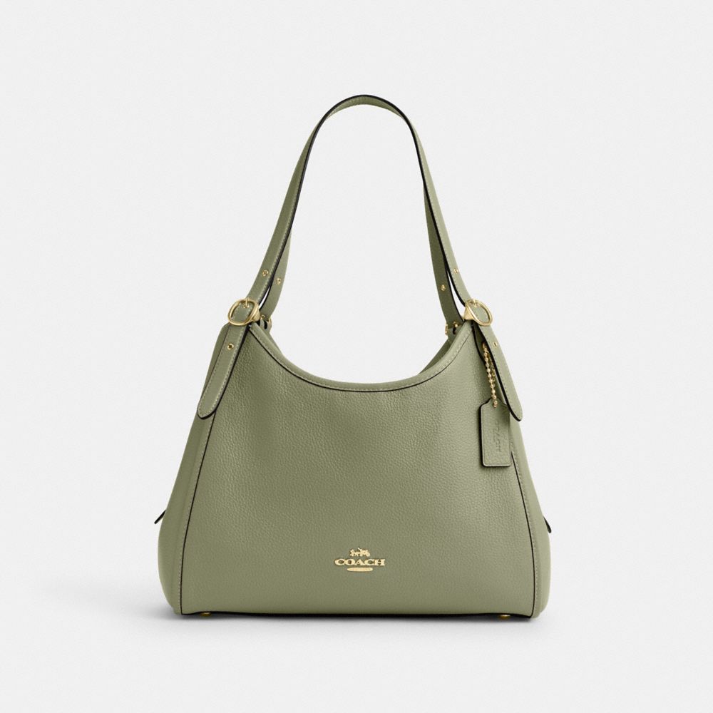 Erin Shoulder Bag - CAQ86 - Gold/Pistachio