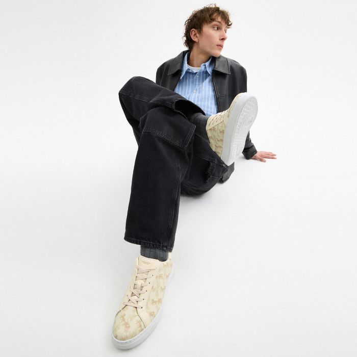 HIGH LINE 馬車主題圖案休閒鞋