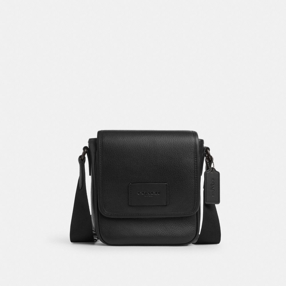 COACH CAT10 Lucas Crossbody Bag BLACK COPPER/BLACK