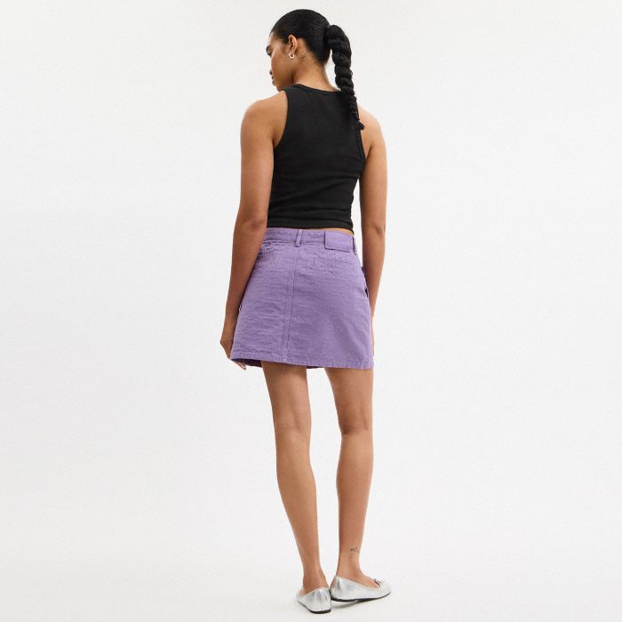 SIGNATURE DENIM SKIRT