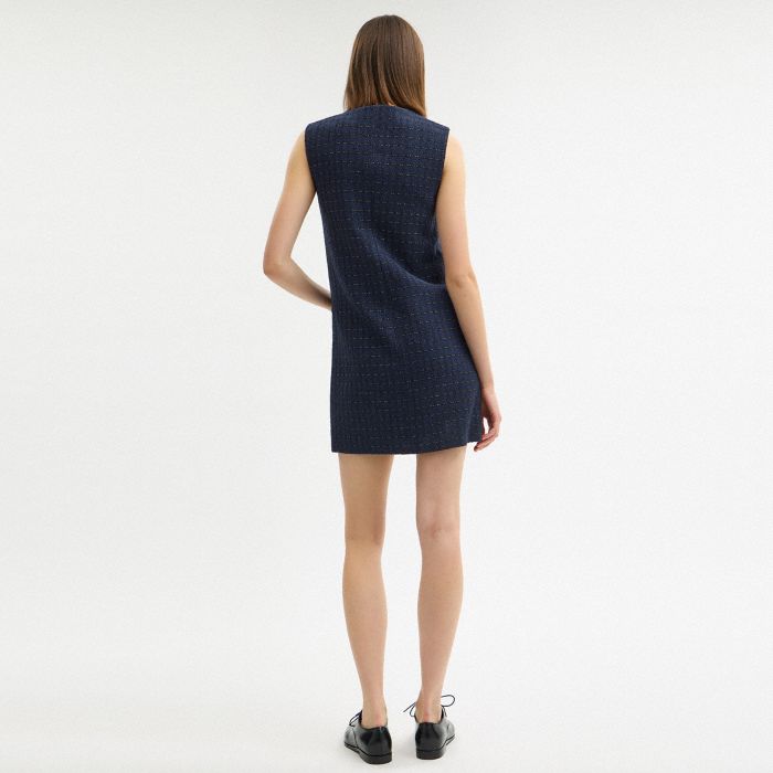 HERITAGE C BOUCLE DRESS