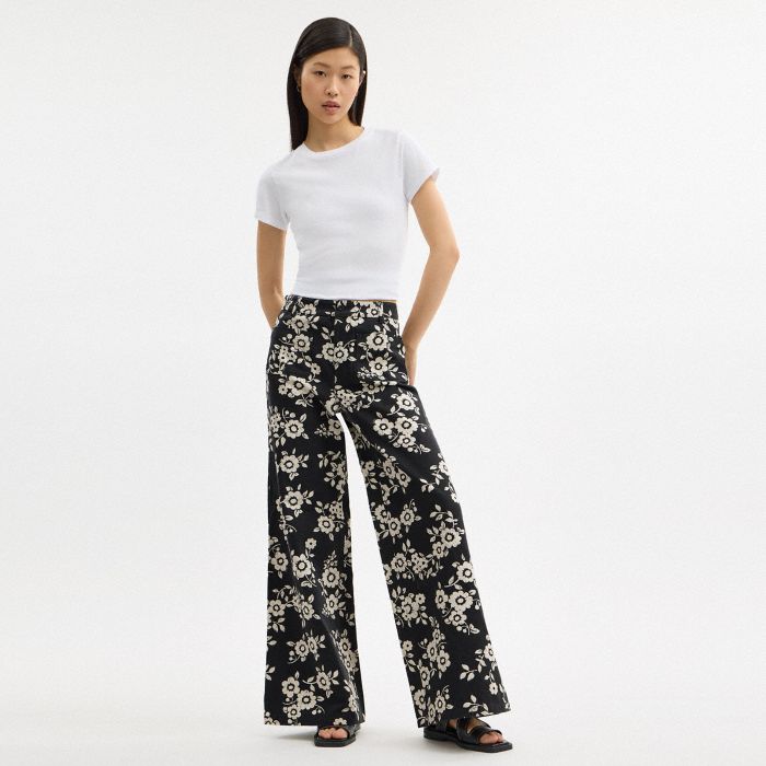 FLORAL PRINTED PANT