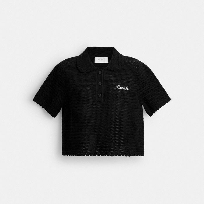 KNIT COPPED POLO