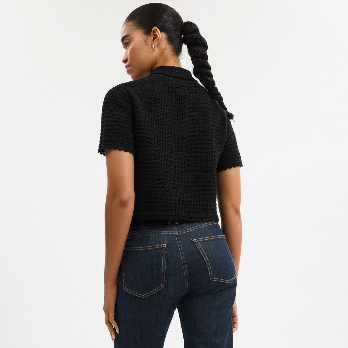 KNIT COPPED POLO