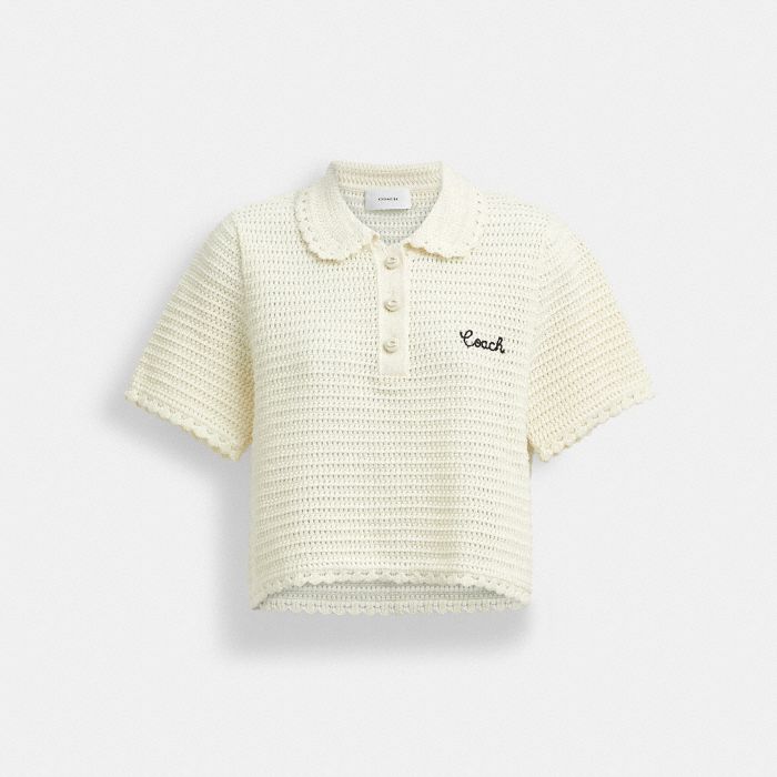 KNIT COPPED POLO