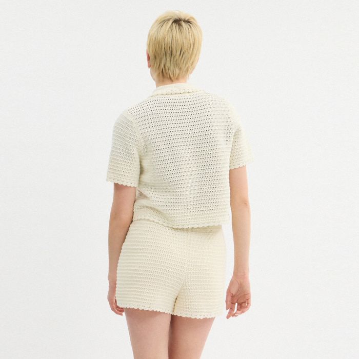 KNIT COPPED POLO