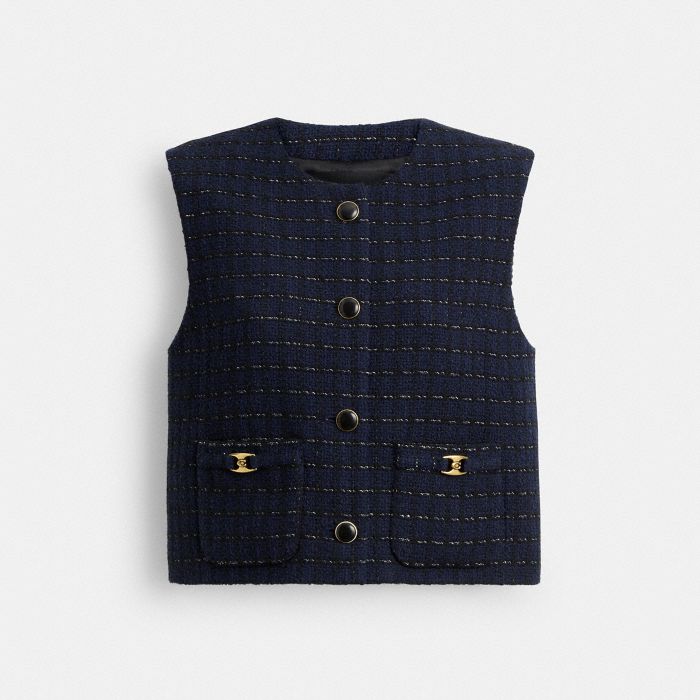 HERITAGE C BOUCLE VEST