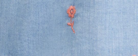 花卉刺繡拳擊短褲