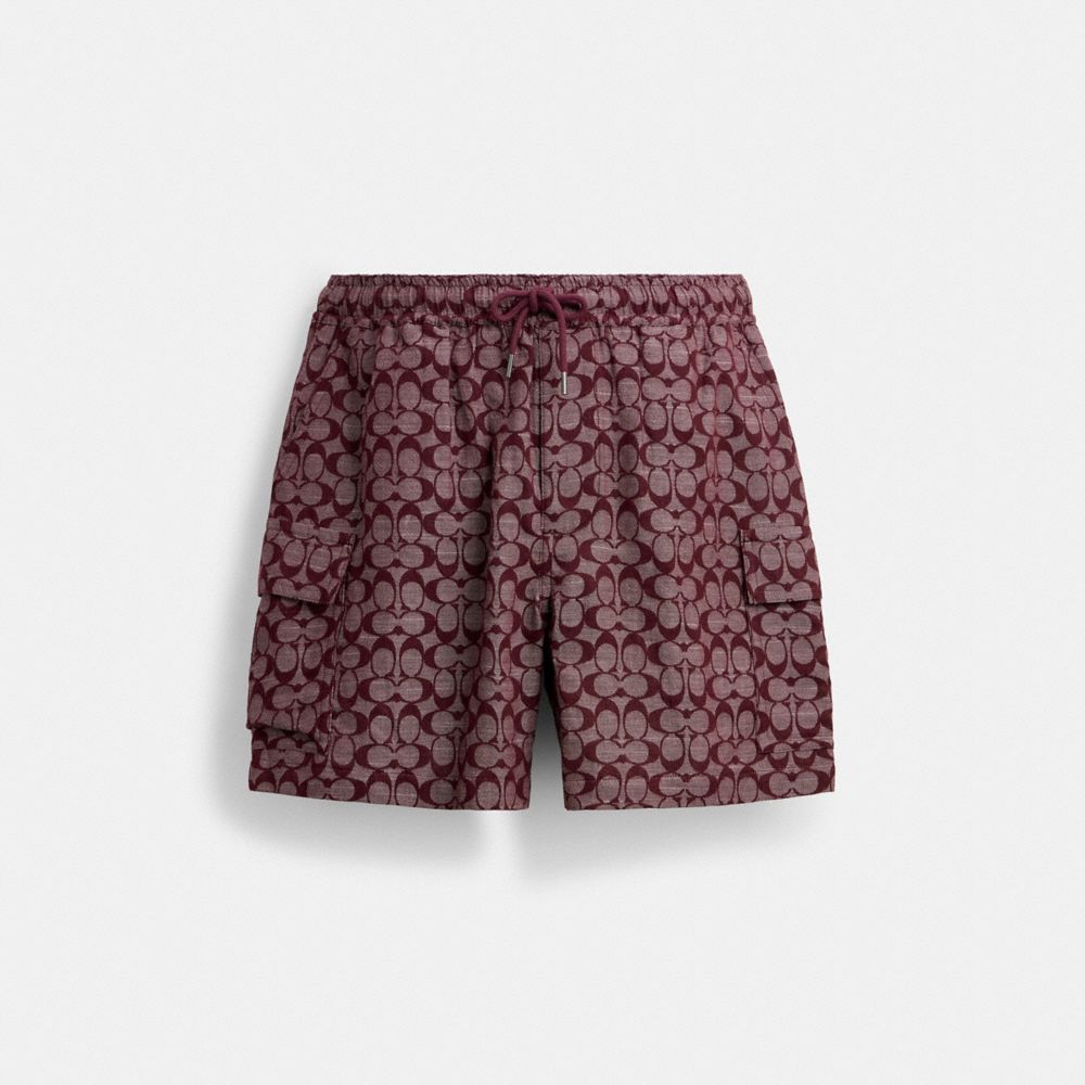 Signature Camp Shorts - CAX41 - Currant